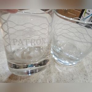 PATRON GLASSES, Cocktail Glasses